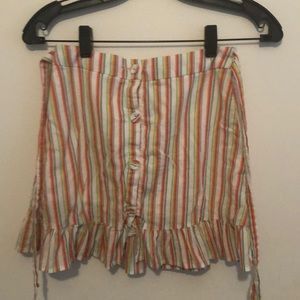 Striped skirt